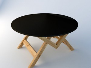low table for presentation Modelo 3D