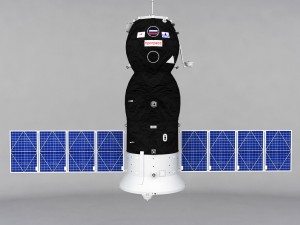 spaceship progress soyuz Modello 3D