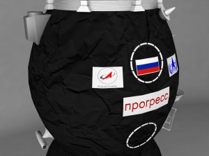 spaceship progress soyuz Modello 3D