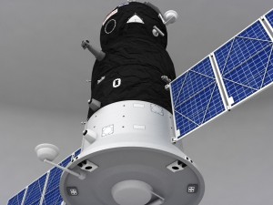 spaceship progress soyuz Modello 3D
