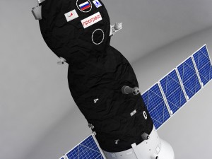 spaceship progress soyuz Modello 3D