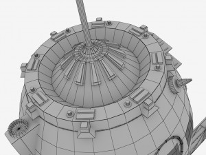 spaceship progress soyuz Modello 3D