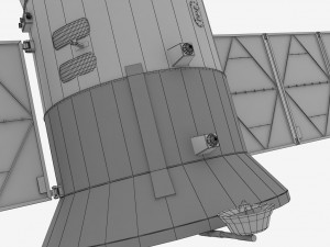 spaceship progress soyuz Modello 3D