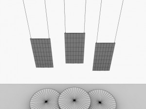 sport podium metal flags 3D 모델