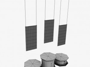 old greece sport podium 3D Model