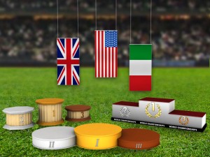 sport podium flag pack 3D मॉडल