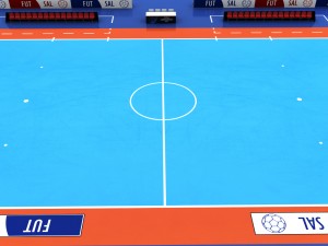 futsal court arena Modèle 3D
