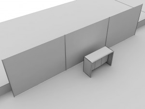 futsal court arena Modèle 3D