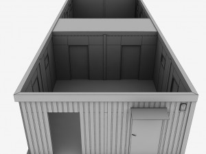 container double shipping house 3D Model