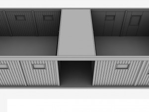 container double shipping house 3D Model
