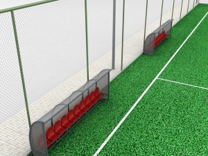 football soccer stadium field 3D Model