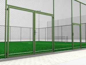 football soccer stadium field 3D Model