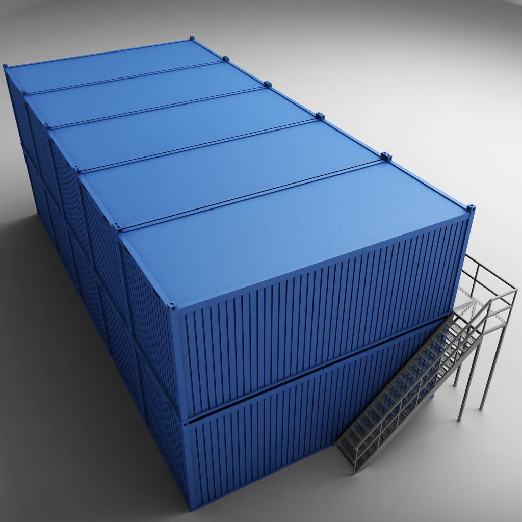 3d model container
