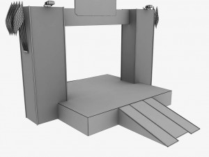 wrc motor sport podium 02 Modèle 3D
