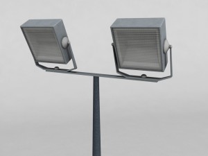 helipad square ground 3D 모델