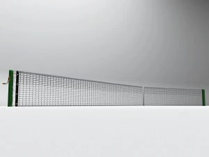 tennis court net high detail 3D Model