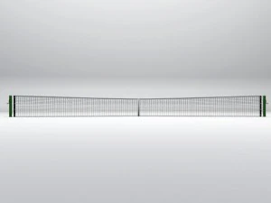tennis court net high detail 3D Model