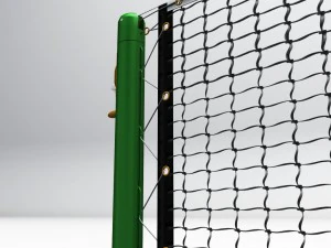 tennis court net high detail 3D Model