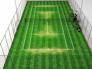 tennis court stadium arena pack Modello 3D