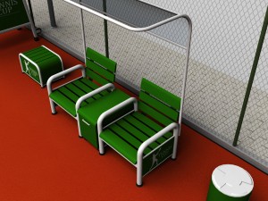 tennis court stadium arena pack Modello 3D
