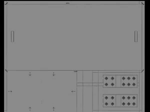 pacote de centro esportivo de arena multiquadra Modelo 3D