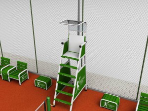 multi tennis court stadium arena pack 3D Model