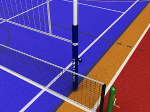 multi sport court centrum pack 3D-Modell