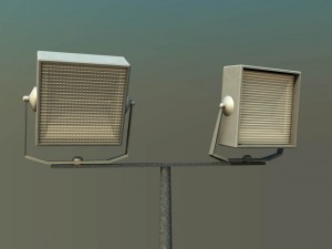 multi sport court centrum pack 3D-Modell