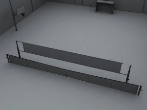 multi sport court centrum pack 3D Model