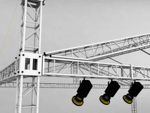 andaime de plataforma de palco musical Modelo 3D