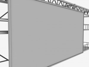 scoreboard stadium tv led screen 3D Model