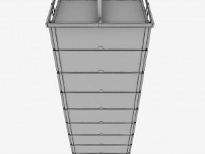 speaker concert system scaffolding tower array 3D Модель