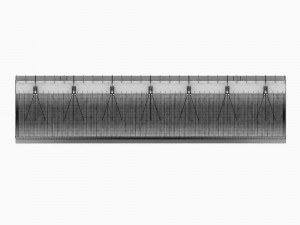 Stadium seating tribune wide high detail Modelo 3D