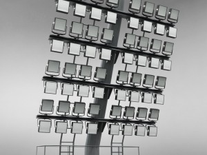 Soccer football stadium high detail 3D Model