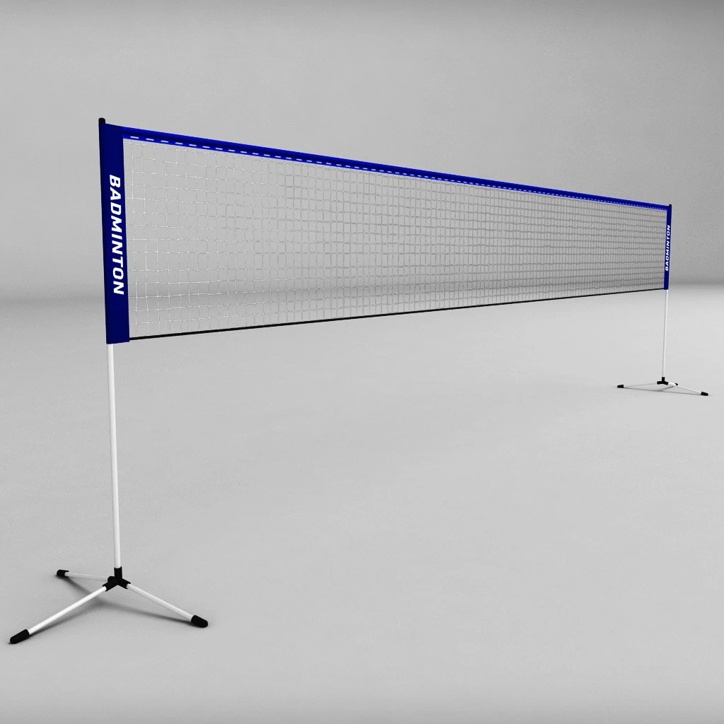 filet de badminton Modèle 3D .c4d .max .obj .3ds .fbx .stl .blend 