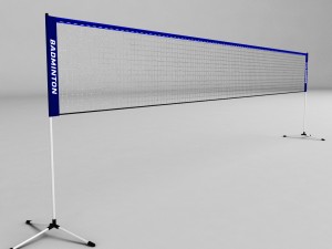badminton net 3D Model