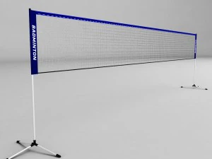 羽毛球网 3D 模型