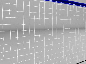 badminton net Modello 3D