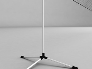 badminton net Modello 3D