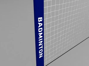 filet de badminton Modèle 3D