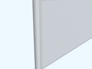 filet de badminton Modèle 3D