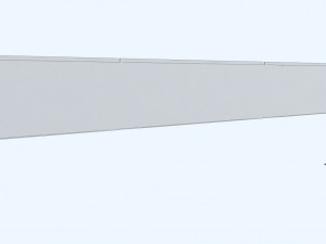 badminton net Modello 3D