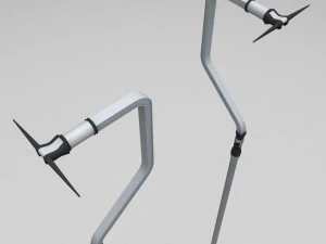 ski lift rod 3D Model
