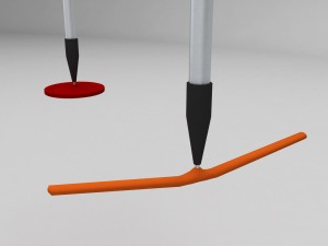 ski lift rod 3D Model