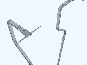 ski lift rod 3D Model
