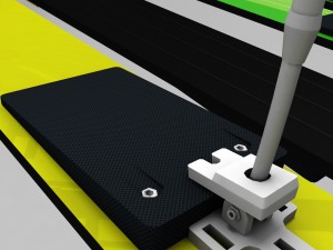 ski jumping skis low poly model 3d 3D Модель
