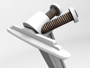 ski lift station gondola cable car 3D Model