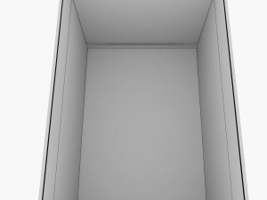 squash sport tennis court low poly 3D Model