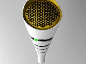 rio 2016 olympic games torch low poly 3D Model