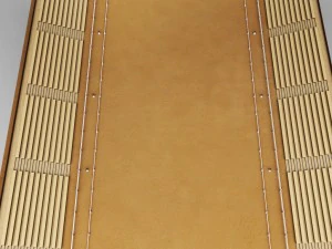 horse jump riding arena tribune low poly 3D Model